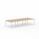 Nova U 6 Person Back to Back Bench Desk